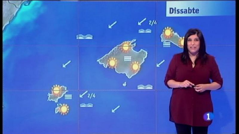 El temps a les Illes Balears - 07/04/17