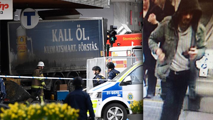 Informativo 24h - Un camión arrolla a una multitud de viandantes en el centro de Estocolmo