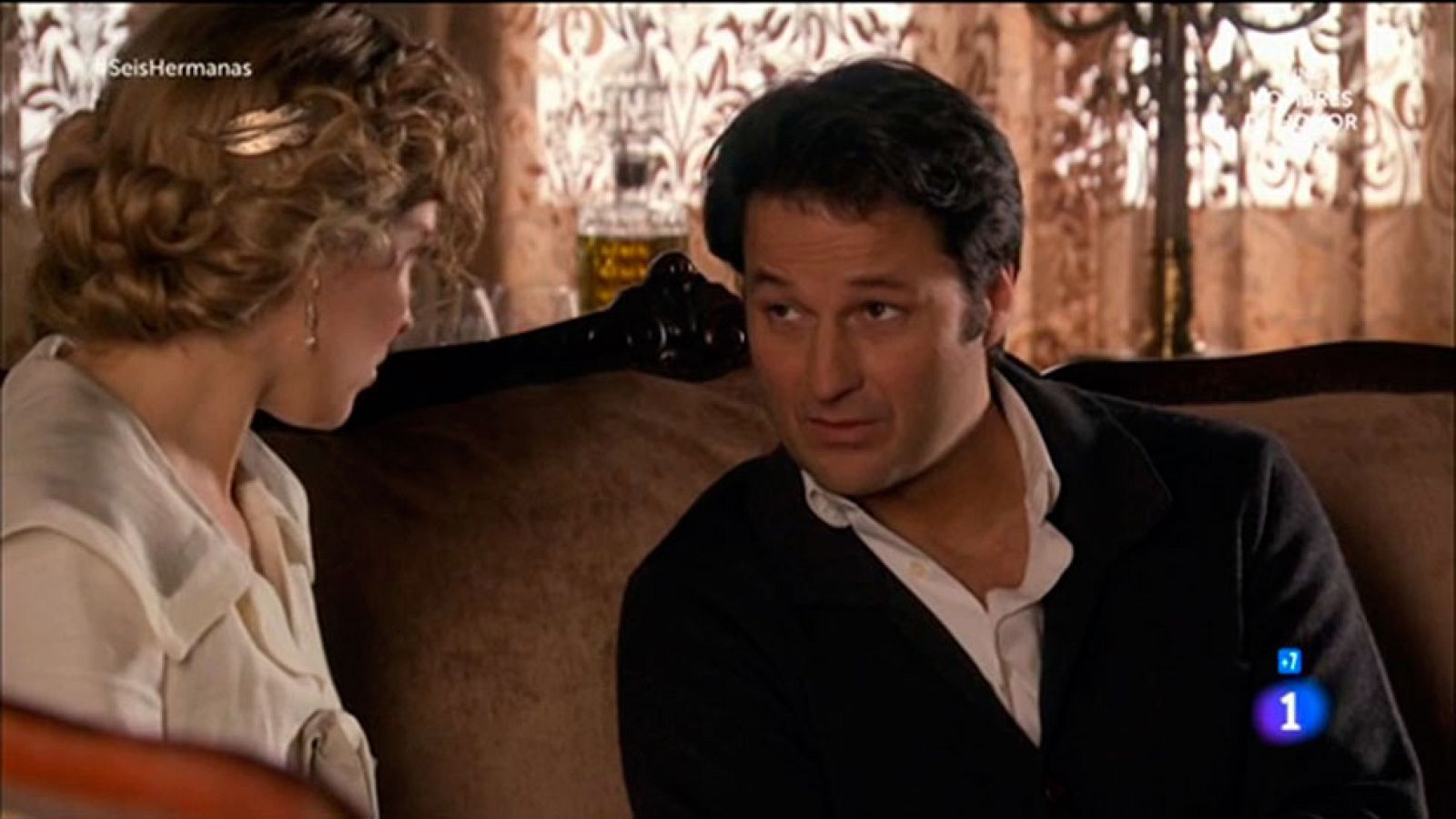 Seis Hermanas - Rodolfo avisa a Diana sobre Julio Peñalara