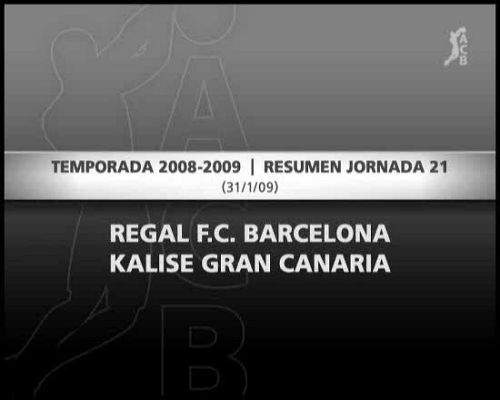 Baloncesto en RTVE - Regal Barcelona 81-67 KG Canaria