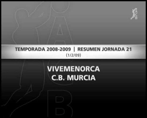 Baloncesto en RTVE - ViveMenorca 84-94 CB Murcia