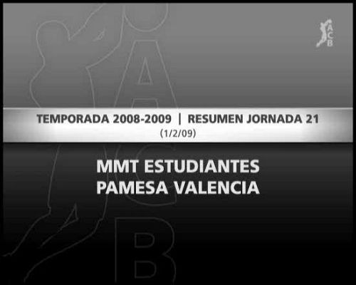 Baloncesto en RTVE - MMT Estudiantes 77-81 Pamesa V