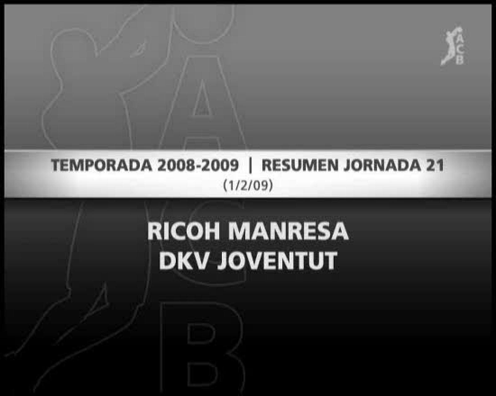 Ricoh Manresa 83-84 DKV Joventut - Baloncesto en RTVE | Ver