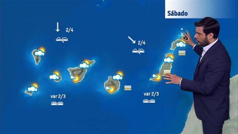 El tiempo en Canarias - 08/04/2017