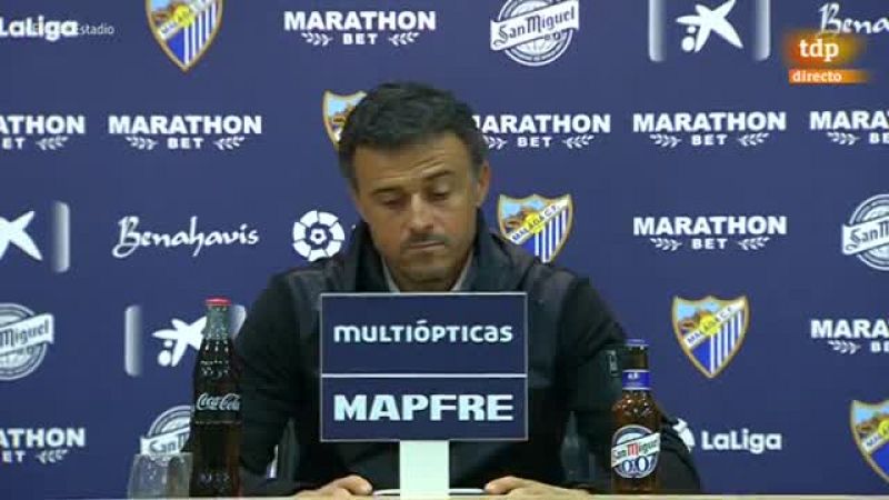 Luis Enrique: "El resultado fue totalmente injusto" | Ver