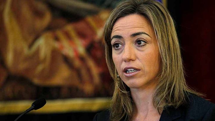 Telediario 1 - Carme Chacón narró en TVE su cardiopatía congénita