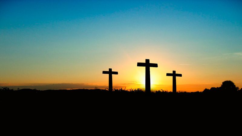 Recreación de la pasión viviente en la Atalaya de Castro Urdiales