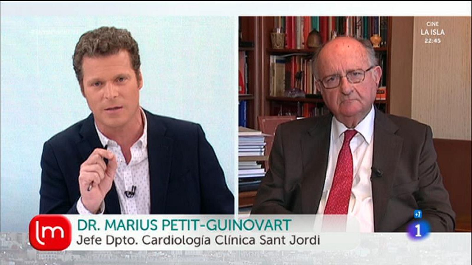 Entrevista al cardiólogo particular de Carme Chacón