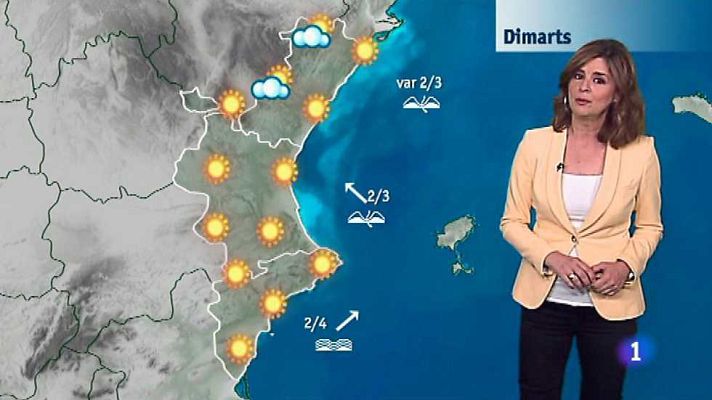 L'informatiu - Comunitat Valenciana - El tiempo en la Comunidad Valenciana - 10/04/17