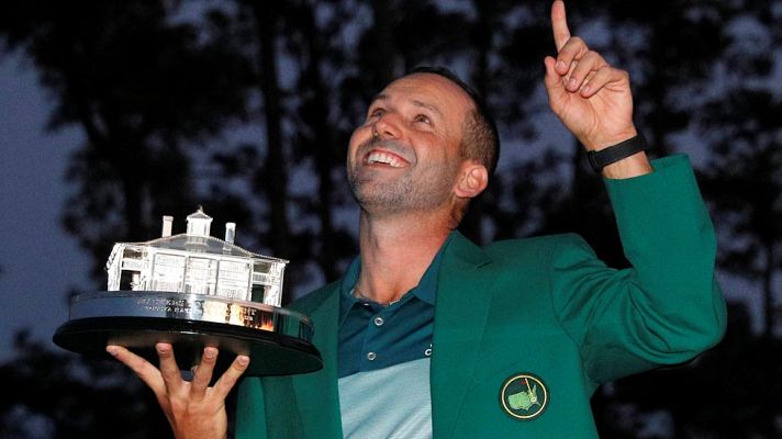 Telediario 1 - Sergio García recibe el homenaje de los suyos