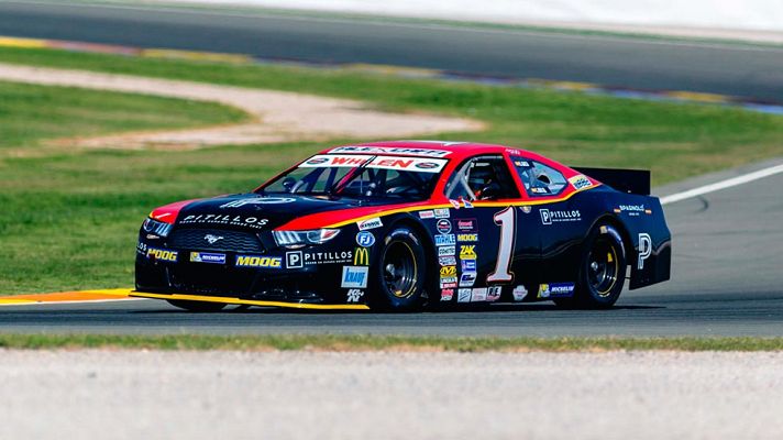  - EuroNASCAR 2017. Valencia Fest. Elite 1, carrera 1. Resumen
