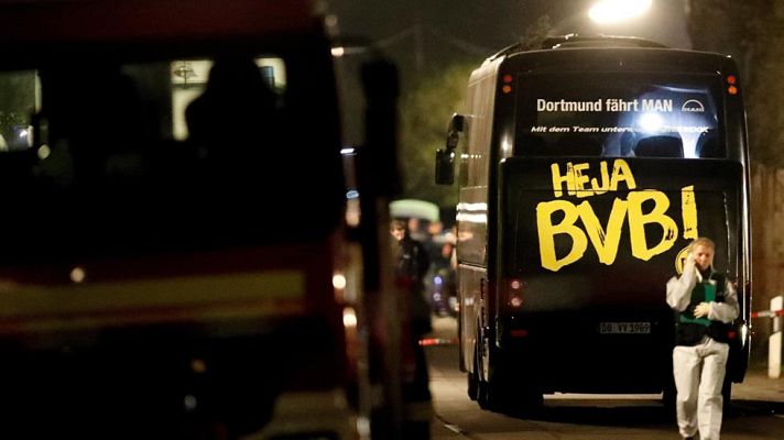 Telediario 1 - Un sospechoso "islamista", detenido por el atentado de Dortmund