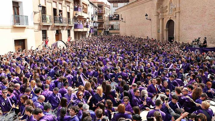 Telediario 1 - Procesiones de Viernes Santo en toda España