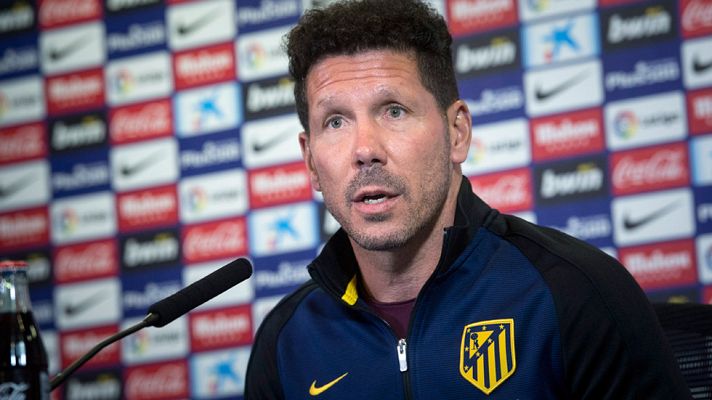 Telediario 1 - Simeone apela a la fuerza de la afición