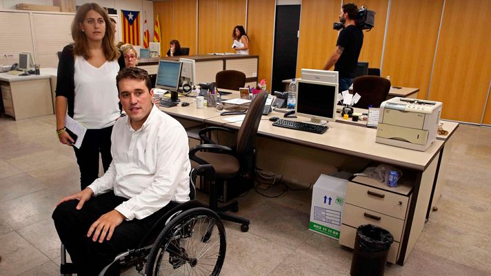 Telediario 1 - El PDeCAT llevará a la Fiscalía la filtración de la grabación de su número dos y pide cuentas a ERC