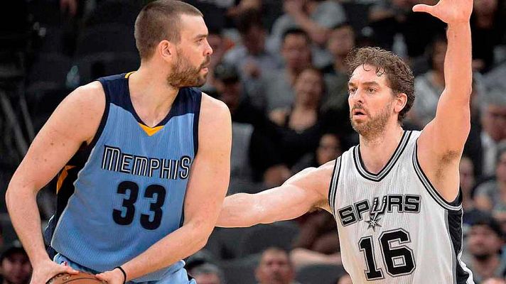 Telediario 1 - El duelo de los Gasol centra el arranque de los playoffs