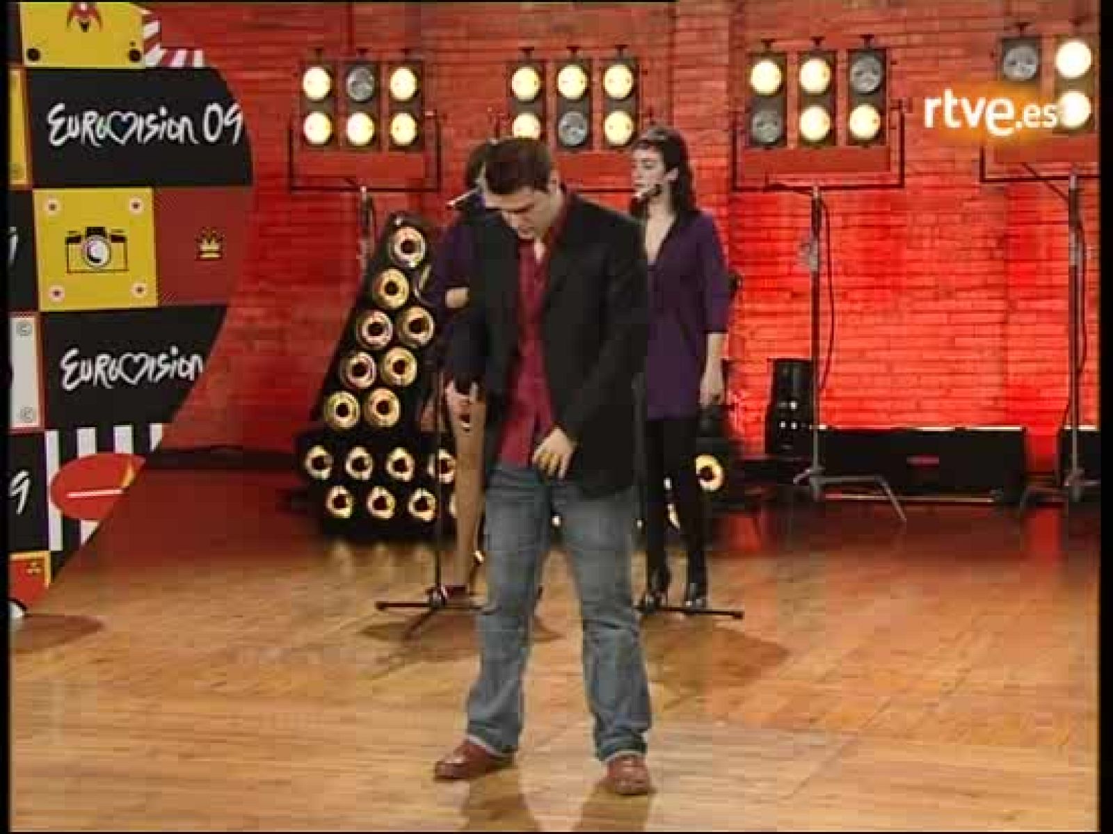 Eurovisión 2009 - Casting de David Caballero - Eurovisión | Ver