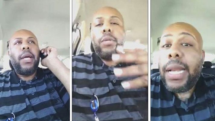 Telediario 1 - La policía de Cleveland busca a un hombre sospechoso de matar a un anciano mientras lo retransmitía por Facebook