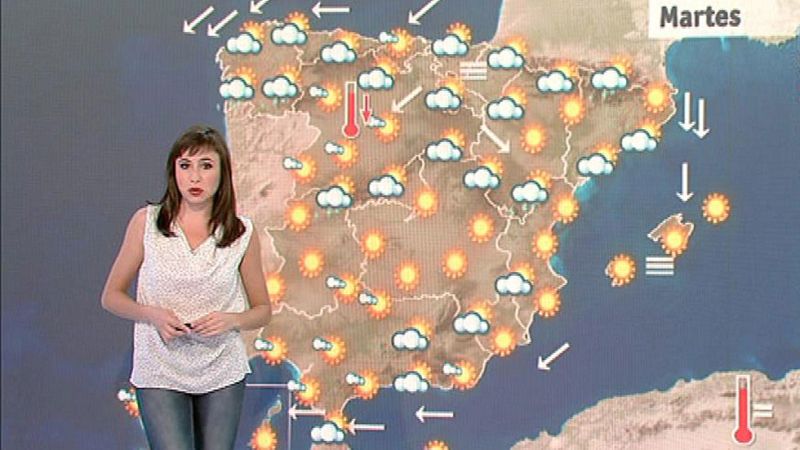 Bajan las temperaturas en el interior norte peninsular y en Canarias