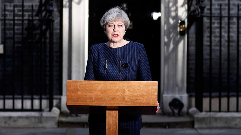 Theresa May convoca elecciones anticipadas en el Reino Unido para el 8 de junio