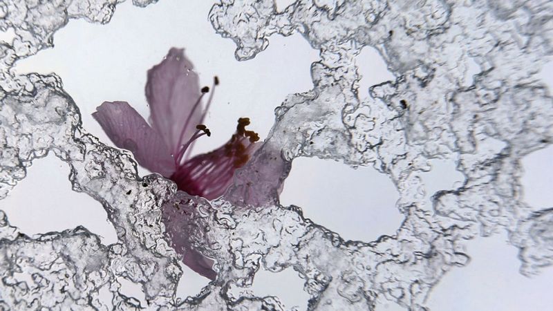 Una bolsa de aire frio trae tormentas con granizo y hasta 10 grados menos