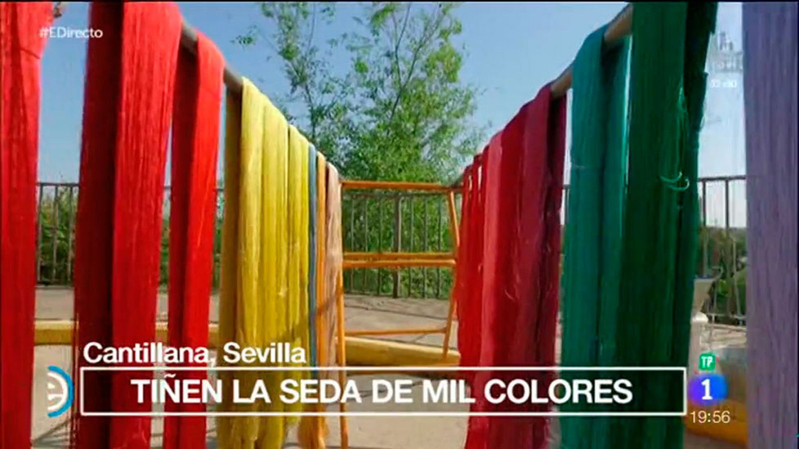 España Directo - Así se hacen los flecos de los mantones de manila