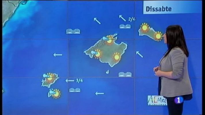 Informatiu Balear - El temps a les Illes Balears - 21/04/17
