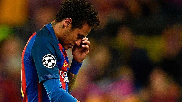 Telediario 1 - Neymar no jugará el Clásico