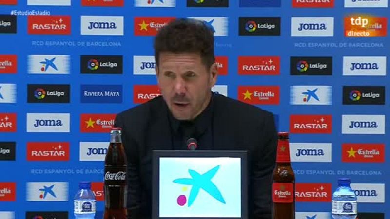 Simeone: "Solo pensamos en el Villarreal"