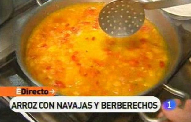 RTVE Cocina - Arroz con berberechos y navajas