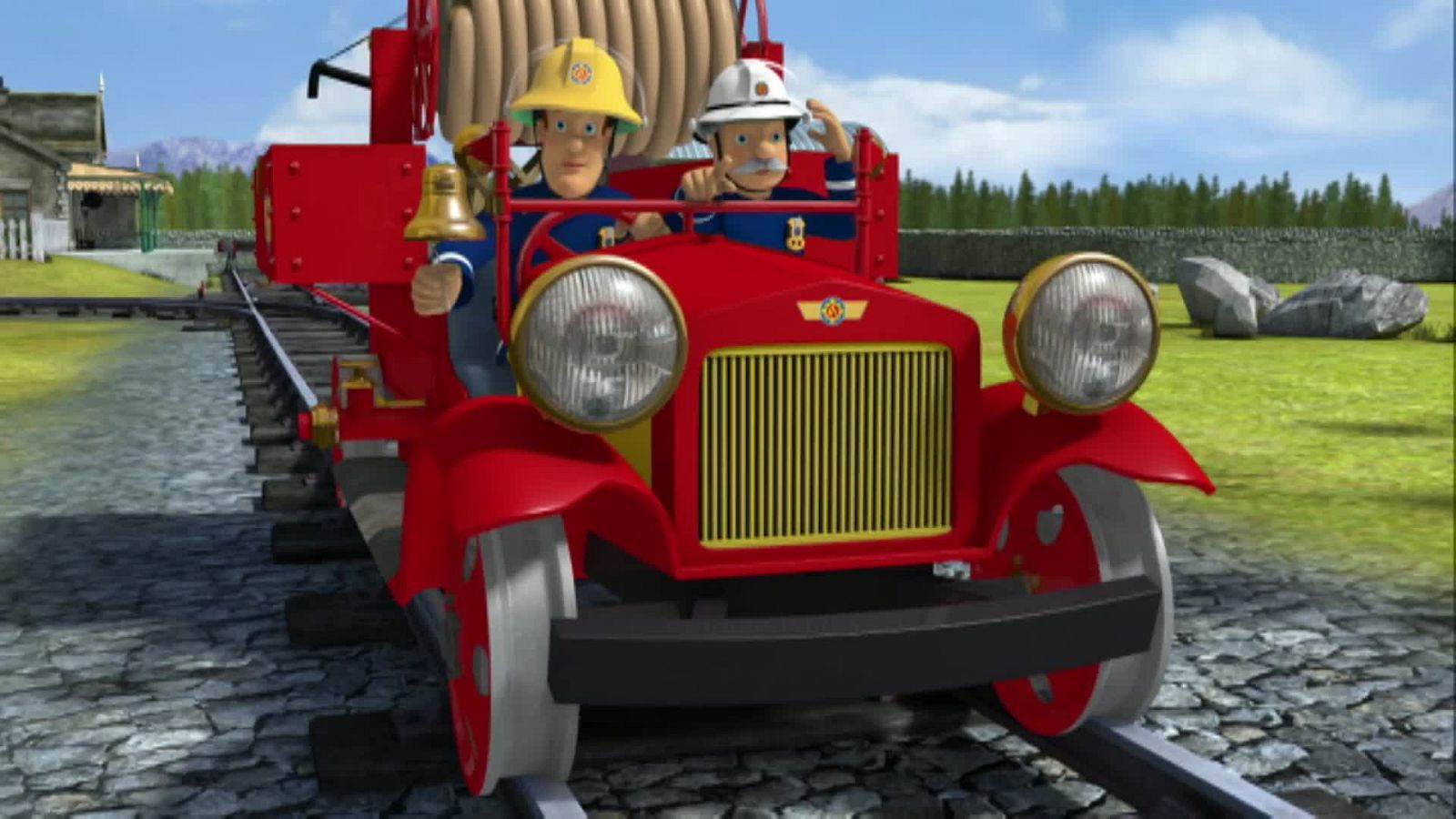 Tren espacial - Sam el bombero | Ver