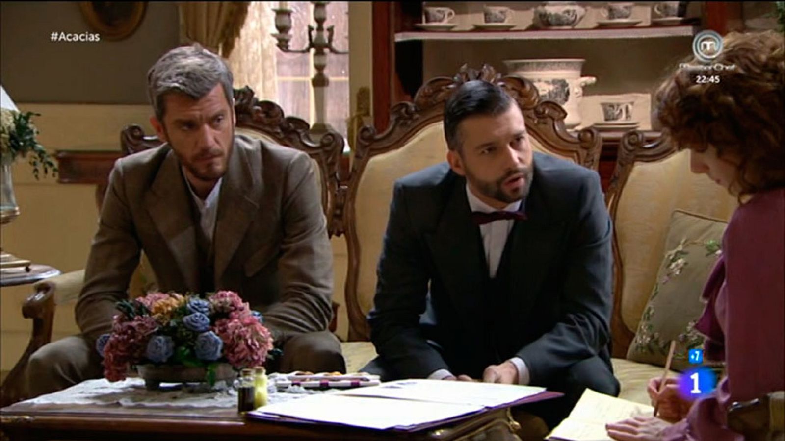 Acacias 38 - Mauro, Felipe y Celia están preocupados por Teresa