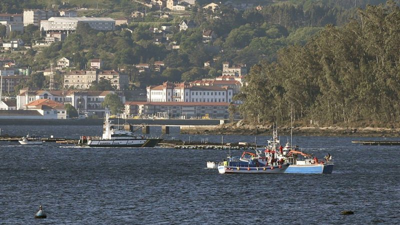 Tres muertos tras hundirse un pesquero en la ría de Pontevedra