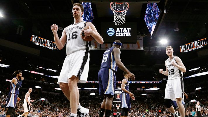 Telediario 1 - Los Spurs ganan a los Grizzlies y se colocan 3-2