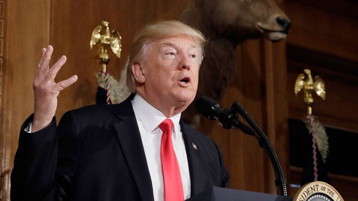 Telediario 1 - La reforma fiscal de Trump incluye una bajada de 20 puntos en el Impuesto de Sociedades