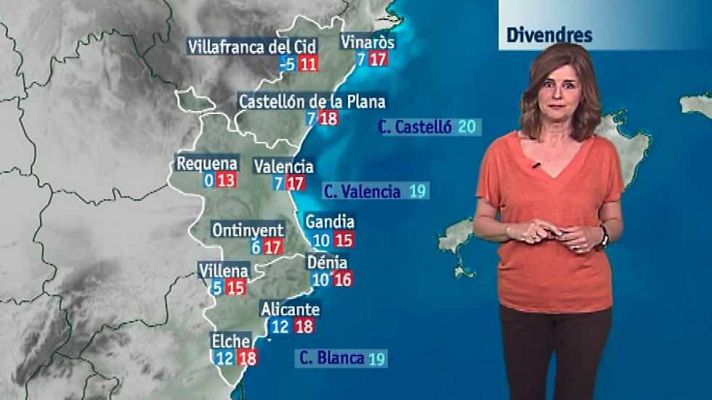 L'informatiu - Comunitat Valenciana - El tiempo en la Comunidad Valenciana  - 27/04/17