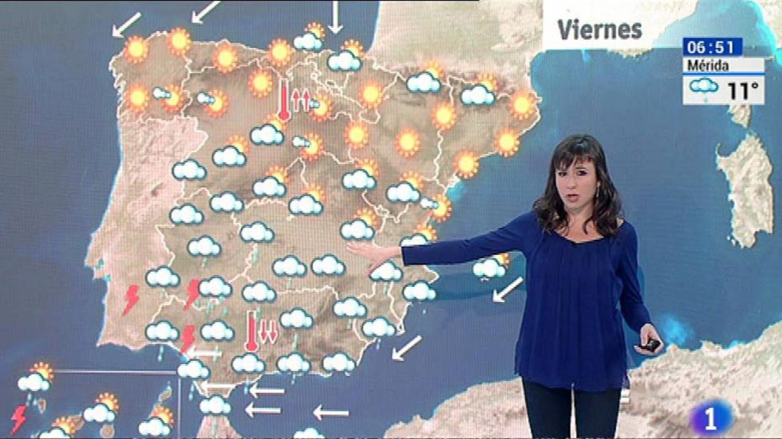 Cielo nuboso y temperaturas diurnas en alza con noches frías - El tiempo | Ver