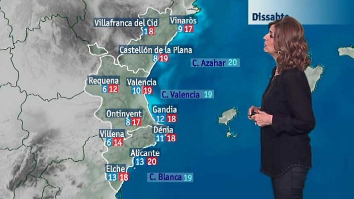 L'informatiu - Comunitat Valenciana - El tiempo en la Comunidad Valenciana  - 28/04/17