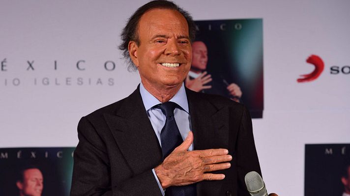 Telediario 1 - Julio Iglesias presenta un nuevo álbum