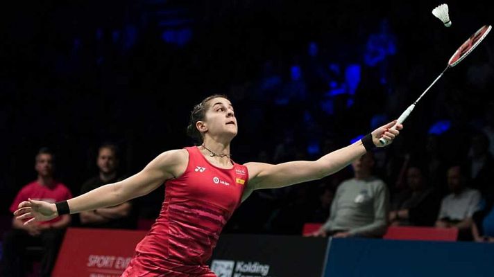 Bádminton - Campeonato de Europa. Final: C. Marín - K. Gilmour