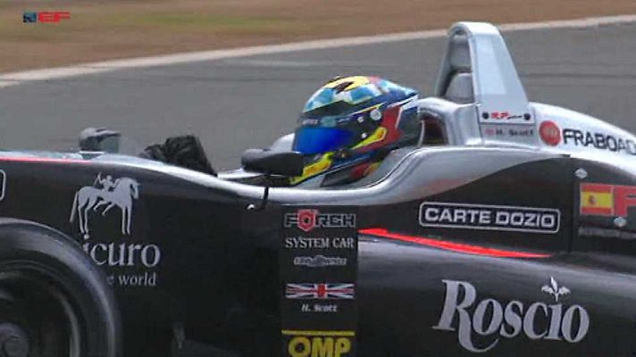 Automovilismo - Eurofórmula Open 2ª carrera. Estoril (Portugal)