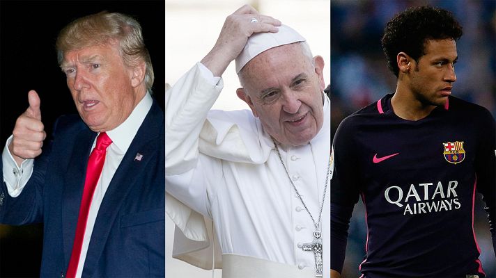 Telediario 1 - La revista Time elige a las 100 personas más influyentes del año