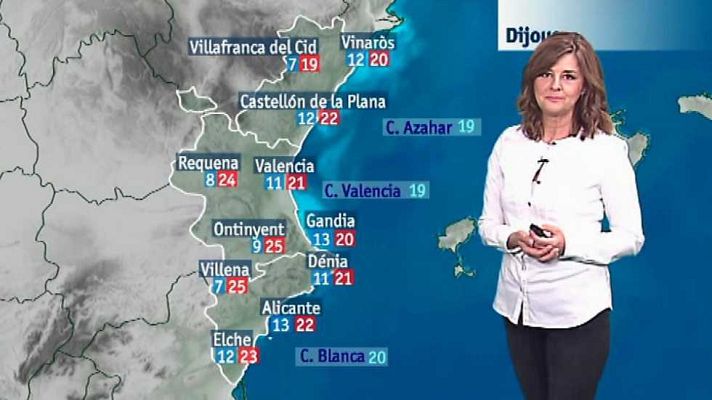 L'informatiu - Comunitat Valenciana - El tiempo en la Comunidad Valenciana - 03/05/17