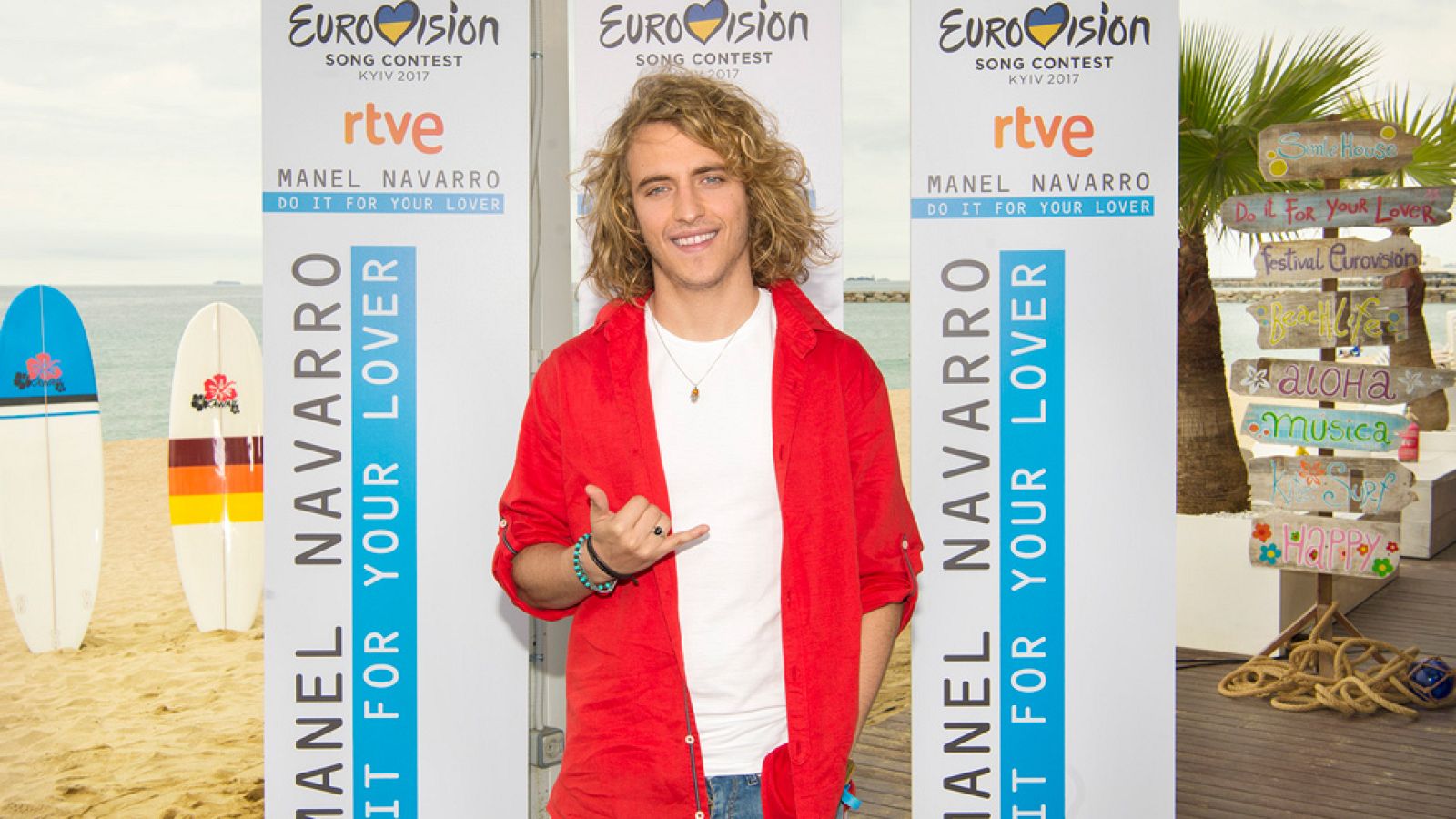 Eurovisión 2017 - Manel Navarro se despide de España | Ver