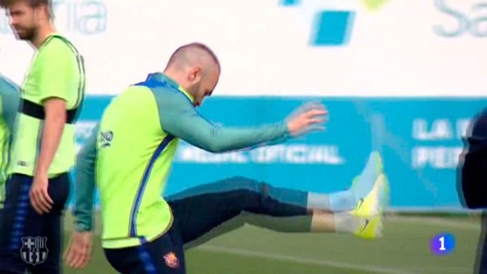 L'Informatiu - El Barça prepara la visita del Vila-real