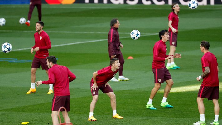 Telediario 1 - El Atlético se conjura para la remontada