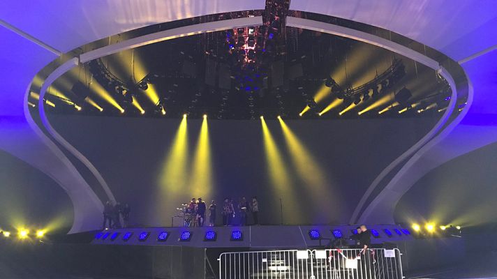 Eurovisión - El primer ensayo de Manel deja muy buenas sensaciones