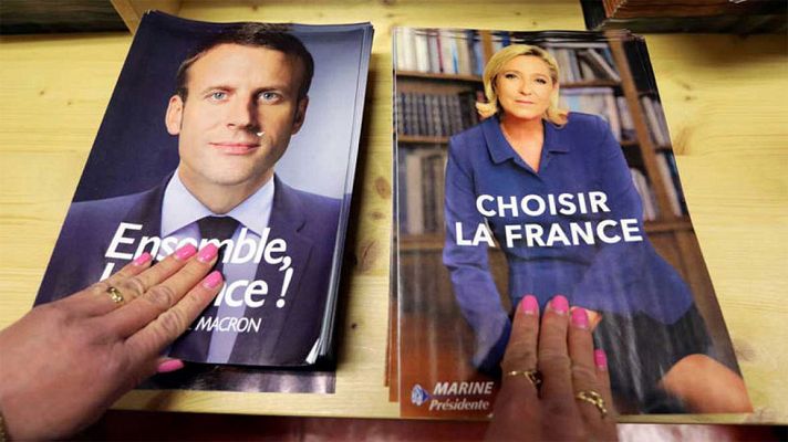 Informativo 24h - Macron se perfila como favorito en unas elecciones blindadas ante la amenaza terrorista