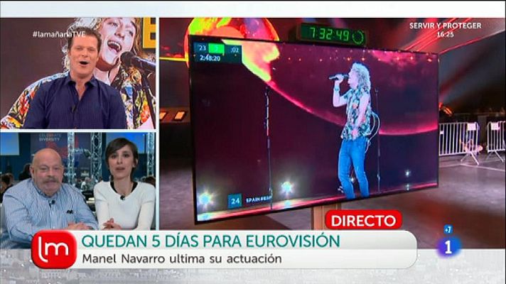 La mañana - Quedan cinco días para Eurovisión