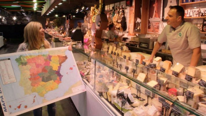 Aquí la Tierra - El mapa de quesos de España